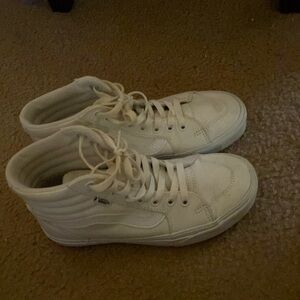 High tops vans, I bought them a while ago and I’m not really into them anymore.